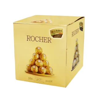 【美式賣場】費列羅 金莎巧克力3粒裝4盒組情人節禮物(37.5g*16條*4盒)