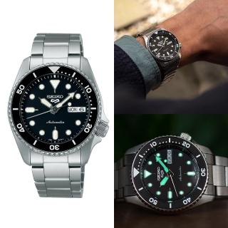 【SEIKO 精工】5 Sports SKX 機械錶-38mm 指針錶 手錶開學必備首選 禮物(SRPK29K1/4R36-14B0D)