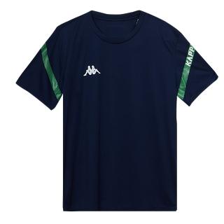 【KAPPA】義大利 吸濕排汗型男短袖衫(丈青 381S6RWB29 臺灣製)