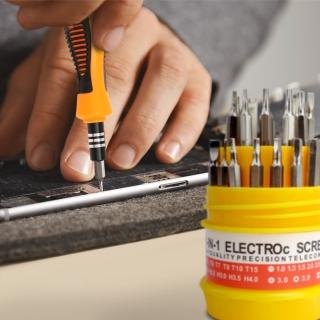 【職人工具】185-ES31A 螺絲起子組 31合1螺絲刀套組 多功能螺絲刀 拆裝螺絲組合(工具套裝 拆機工具組)