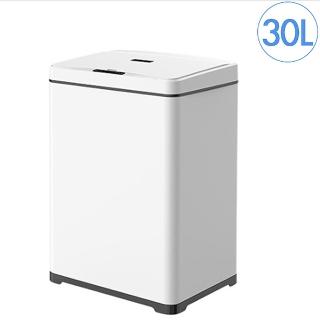 【HINA】大容量智慧環境桶垃圾桶 30L 白 HN-ZS02-30B(HG1668WH)