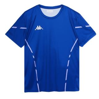 【KAPPA】義大利 吸濕排汗型男短袖衫(寶藍321T3JWXMK 臺灣製)