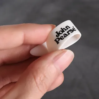 【John Pearse】白色經典拇指匹克｜Vintage Thumbpicks(拇指匹克)