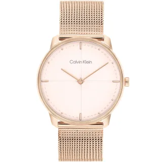 【Calvin Klein 凱文克萊】CK Expression系列米蘭雙針中性手錶-35mm(25200158)