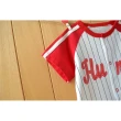 【安朵童舖】現貨韓版夏季寶寶薄款棒球短袖運動服連身衣兔裝連身裝哈衣兒童(029A)