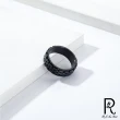 【RJ New York】麻花旋轉個性鏤空指環鈦鋼戒指(3色可選尺寸可選)