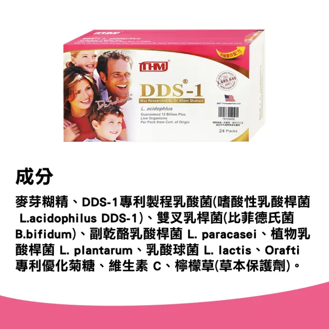 【DDS-1】原味專利製程乳酸菌 1盒組(24包/盒)
