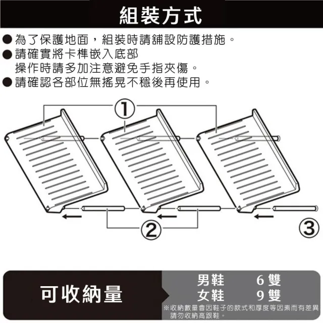 【NITORI 宜得利家居】網購限定 斜取開放式鞋架 SL0001 DGY EC 鞋架 鞋子收納 網購限定