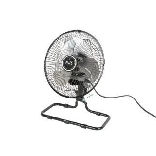 【NUIT 努特】龍捲風360° 10吋 全向擺頭風扇 龍骨加強版 三段電扇露營扇空氣循環扇桌扇(NTF88)