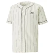 【PUMA】PUMA 流行系列P.Team 男棒球風短袖襯衫 白 KAORACER 62249165
