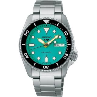 【SEIKO 精工】5 Sports 運動潮流機械錶-38mm 禮物(4R36-14B0G/SRPK33K1)