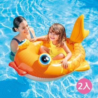 【INTEX】Vencedor 造型坐圈(充氣坐騎 充氣浮排 浮床 水上玩具-2入)