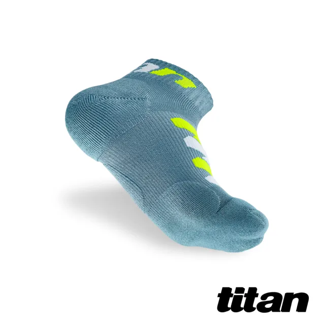 【titan 太肯】功能慢跑襪-DNA 尼羅藍(馬拉松必備、減緩衝擊！遠離運動傷害〜)