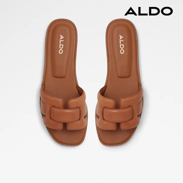 【ALDO】ELENAA-特色舒適涼拖鞋-女鞋(棕色)