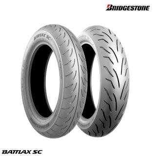 【BRIDGESTONE 普利司通】SC 速克達專用 運動休閒胎-13吋(120-70-13 53P SC 前輪)