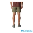 【Columbia 哥倫比亞 官方旗艦】男款-Canyon Gate™超防潑短褲-軍綠(UAE30700AG)