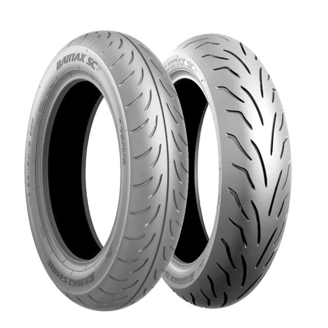 【BRIDGESTONE 普利司通】SC 速克達專用 運動休閒胎-12吋(120-70-12 51L SC 後輪)