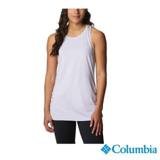 【Columbia 哥倫比亞 官方旗艦】女款-Leslie FallsUPF50快排背心-紫色(UAR49950PL)