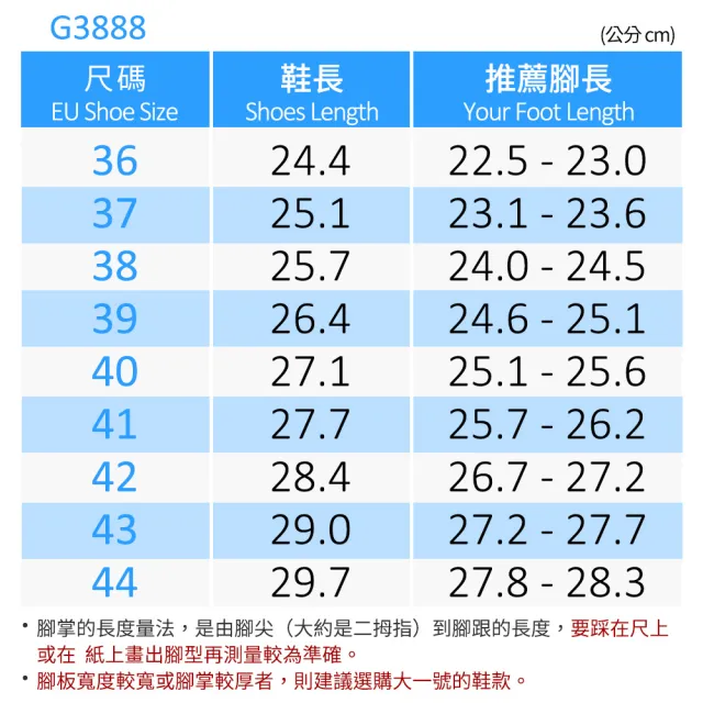 【G.P】中性經典舒適磁扣兩用涼拖鞋G3888-橘色(SIZE:36-44 共三色)