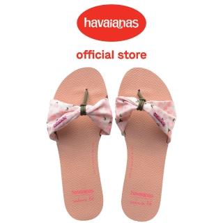 【havaianas 哈瓦仕】平底涼鞋 女鞋 拖鞋 櫻花 萬花筒 SAKURA 粉 4148478-0076W(哈瓦士)