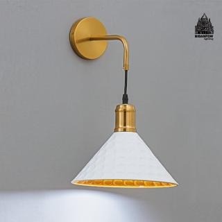 【必登堡】薩克里壁燈 象牙白 B565076(客廳背景燈/臥室燈/床頭燈/走廊燈/樓梯燈/現代/北歐風)