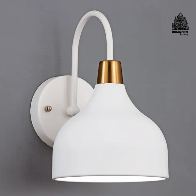 【必登堡】朝晨壁燈 象牙白 B565072(客廳背景燈/臥室燈/床頭燈/走廊燈/樓梯燈/現代/北歐風)