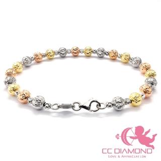 【CC Diamond】義大利14K金超級亮手鐲(約5mm)