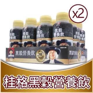 【美式賣場】QUAKER 桂格 黑穀營養飲x2箱(300mlx12罐/箱)
