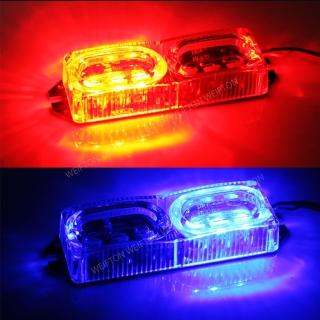 【威富登】12v 紅藍爆閃警示燈 爆閃警示 紅藍警示燈 警示燈 led燈 防撞燈(紅藍爆閃)