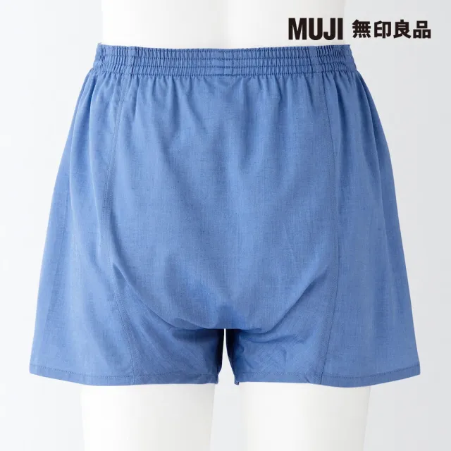 【MUJI 無印良品】男柔滑前開平口褲(共4色)