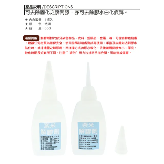 【鞋博士嚴選鞋材】除膠水解膠劑除膠劑(去除瞬間膠快乾膠奈米膠三秒膠固化白痕)