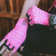 【MONTON】TUESDAY粉紅短指手套(自行車手套/單車手套/半指手套/零碼)