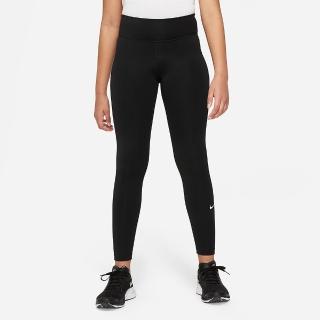 【NIKE 耐吉】長褲 童裝 大童 女童 運動褲 緊身褲 G NK DF ONE LEGGING 黑 DQ8836-010