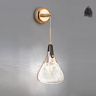 【必登堡】晶黛妃壁燈 B565011(床頭燈/客廳背景燈/臥室燈/過道燈/樓梯燈/現代/簡約/輕奢風)