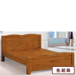 【AS 雅司設計】裡約全實木3.5尺床臺-108.5*206.5*93cm