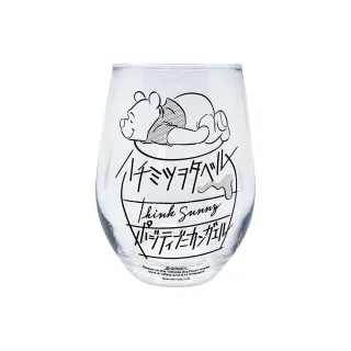 【sunart】迪士尼 小熊維尼 圓身玻璃杯 維尼 蜂蜜罐(餐具雜貨)