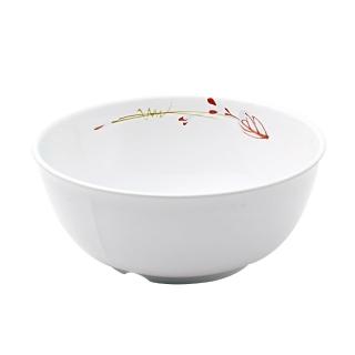 【生活King】富裕花大湯碗/美耐皿碗(4入組)