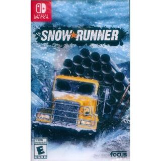 【Nintendo 任天堂】NS Switch 雪地賓士 冰雪賓士 SnowRunner(中英文美版)