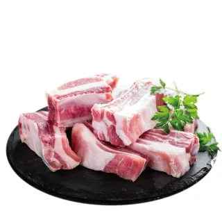 【約克街肉鋪】台灣帶骨梅花豬小排12包(200g±10%/包)