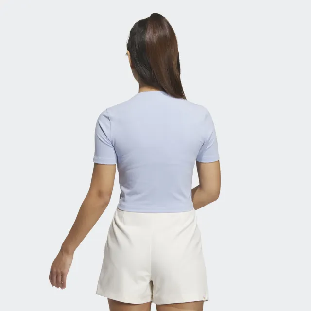 【adidas 官方旗艦】MONKEY KINGDOM 短版短袖上衣 女 - Originals IP1775