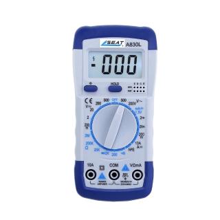 【工具王】萬用電表 液晶顯示 電壓表 背光 通斷蜂鳴 電阻 電壓表 630-DT830L(掌上型數位萬用表 三用電錶)