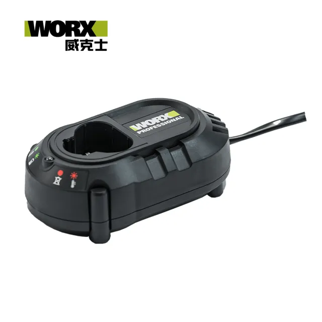 【WORX 威克士】12V 2A 綠標鋰電充電器(WA3713)