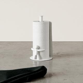 【UMBRA】Buddy小人廚房衛生紙架 白 / 餐巾紙架 廚房紙巾架