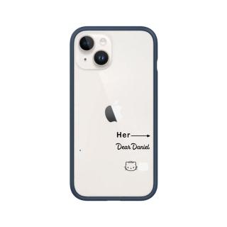 【RHINOSHIELD 犀牛盾】iPhone 14/Plus/14 Pro/Max Mod NX邊框背蓋手機殼/她是我的(Hello Kitty)