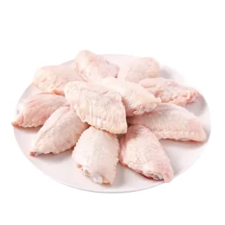 【約克街肉鋪】台灣雞中翅2包(1000g±10%/包)
