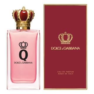 【DOLCE&GABBANA 杜嘉班納】D&G Q女王悸動女性淡香精100ML(專櫃公司貨)