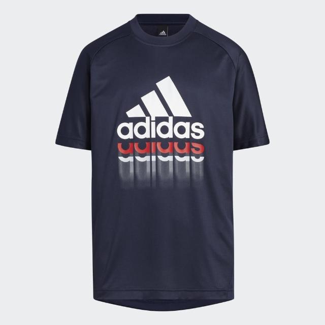 【adidas 愛迪達】短袖上衣 T恤 童裝(IA9325)