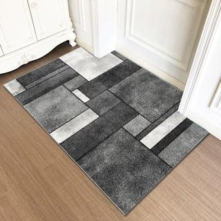 【WO HOME】50 x 80 cm地墊臥室浴室門口吸水防滑腳踏墊珪藻土(條形拼接)