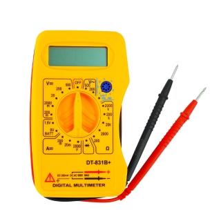 【工具王】交直流電壓 電工萬能表 電錶 直流電流 小電表 三用電錶 630-MM831B+(多功能萬用錶 口袋型萬用表)