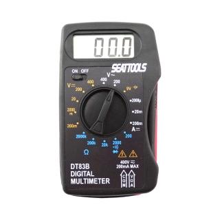 【工具王】電流錶 萬用表 電表 自動量程 電壓測試 名片型電錶 630-MM83B(口袋型萬用表 迷你電表 電阻)